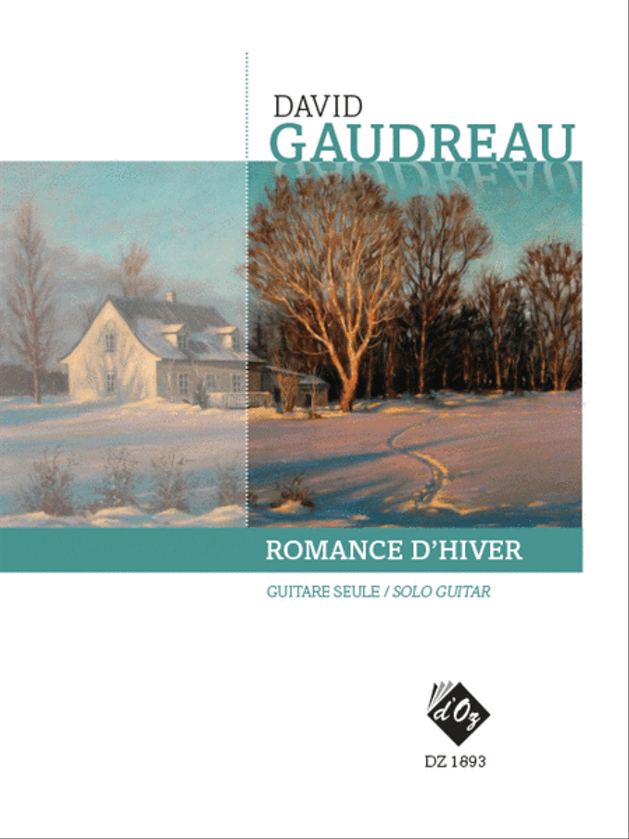 Romance d’hiver Classical Guitar scores gallery preview page 1