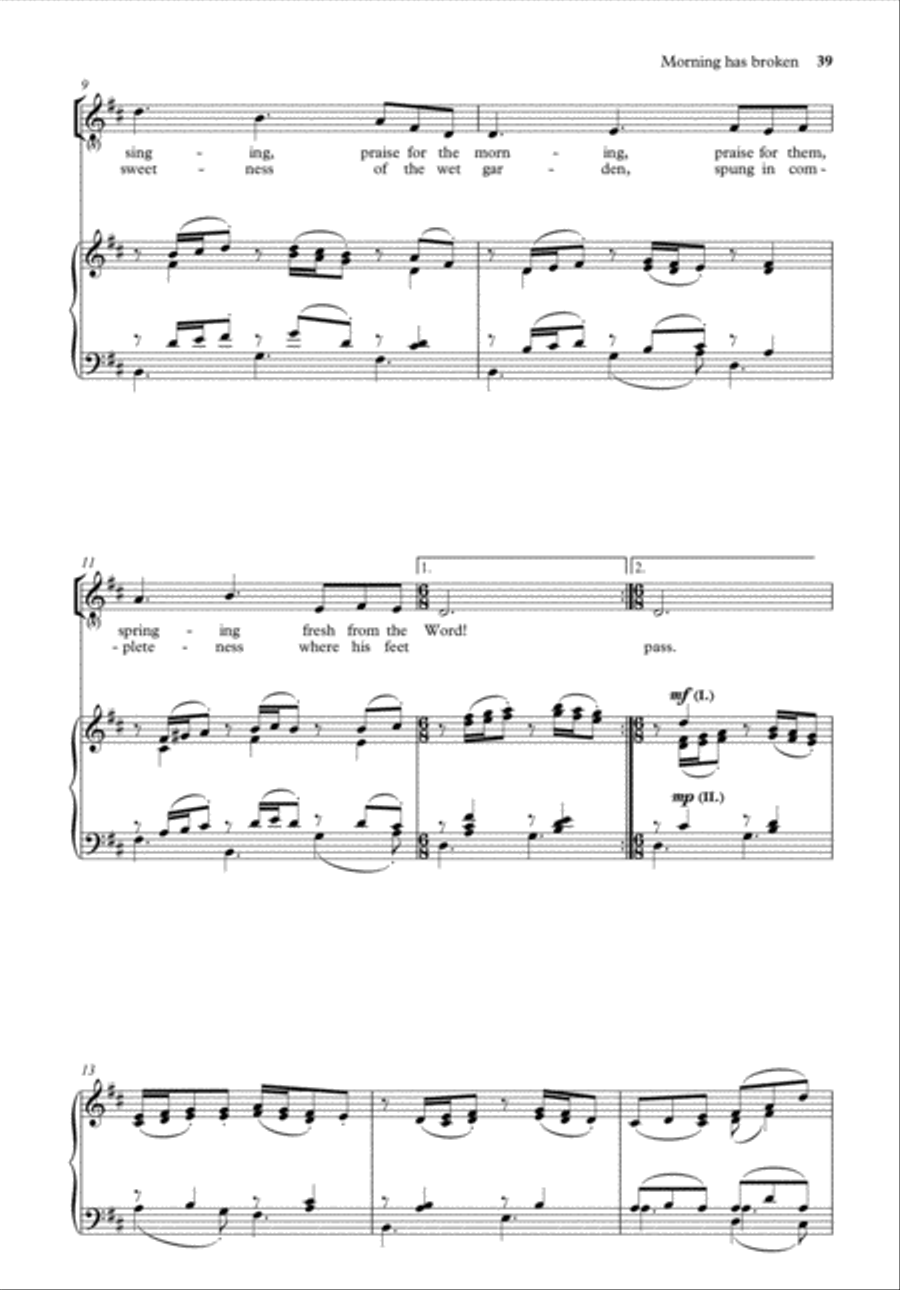 Mack Wilberg Anthems 4-Part scores gallery preview page 8