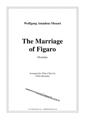 Book cover for The Marriage of Figaro - Overture for Flute Choir