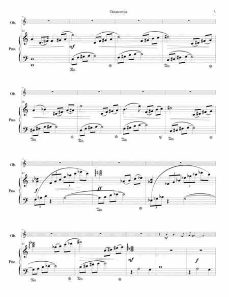 Octatonica for oboe and piano image number null