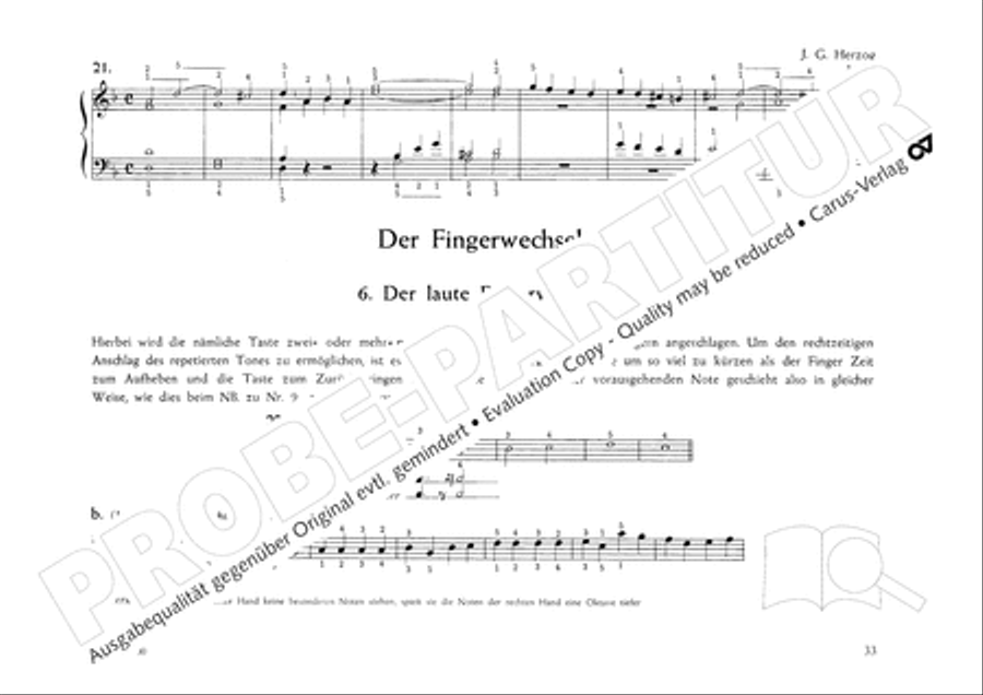 Orgelschule Orgelschule Organ scores gallery preview page 35