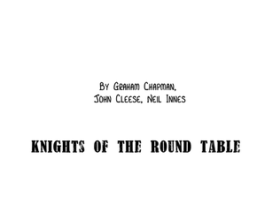 Knights Of The Round Table