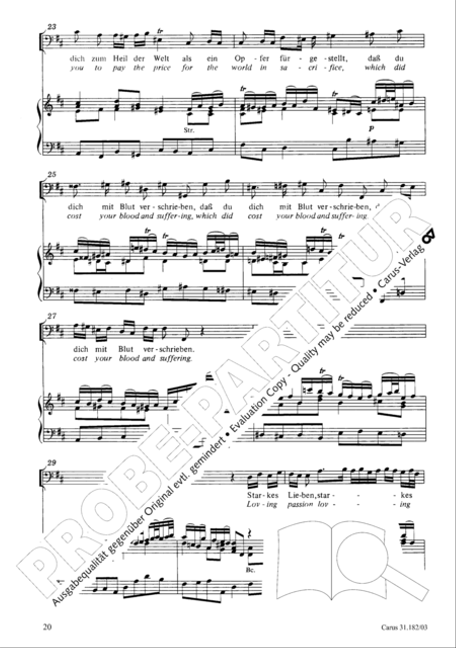 Himmelskonig, sei willkommen (King of heaven, be most welcome) ATB scores gallery preview page 20