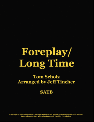 Foreplay/long Time