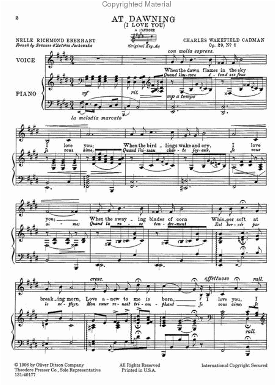 At Dawning Chamber Music scores gallery preview page 2