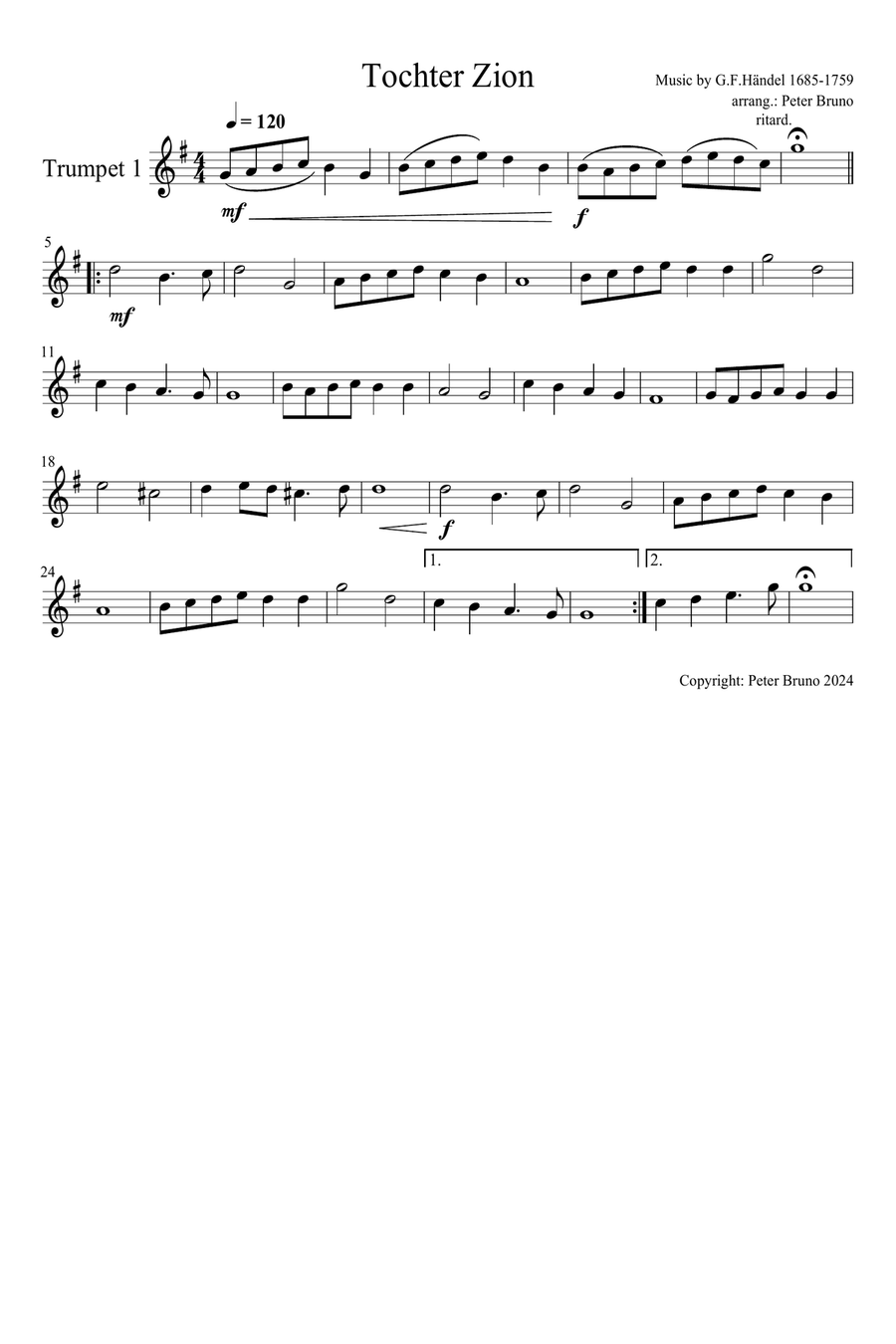 10 Weihnachtslieder für Bläser Quartett / 10 Christmas Songs For Brass Ensemble Brass Quartet scores gallery preview page 5