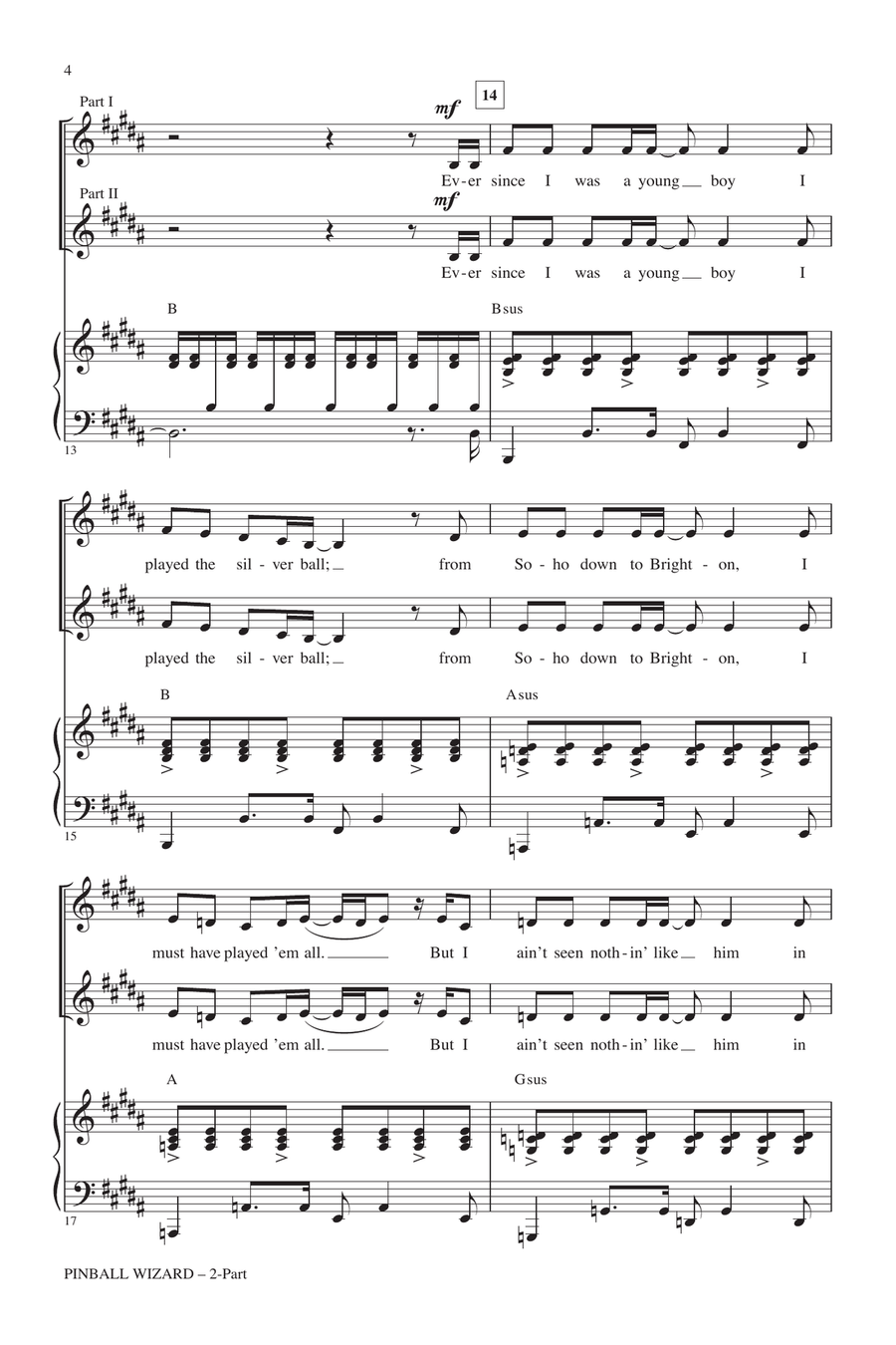 Pinball Wizard Pinball Wizard 2-Part scores gallery preview page 2