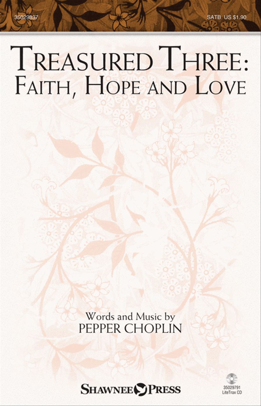 Treasured Three: Faith, Hope And Love 4-Part scores gallery preview page 1