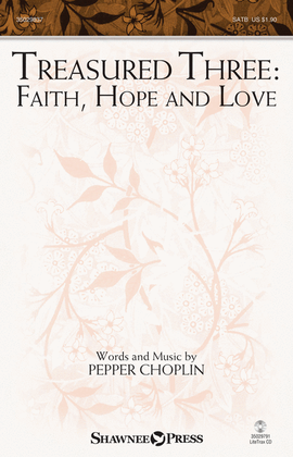 Book cover for Treasured Three: Faith, Hope And Love