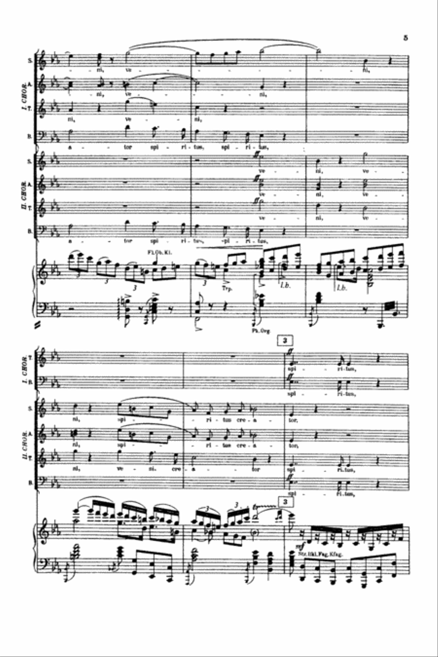 Symphony No. 8 in E-flat Major Choir scores gallery preview page 6