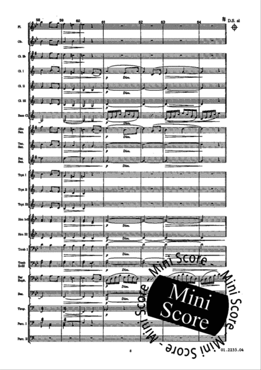 Fruhlingsrauschen Fanfare Band scores gallery preview page 12