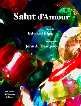 Book cover for Salut d'Amour (Love's Greeting): Trio for Clarinet, Trumpet and Piano