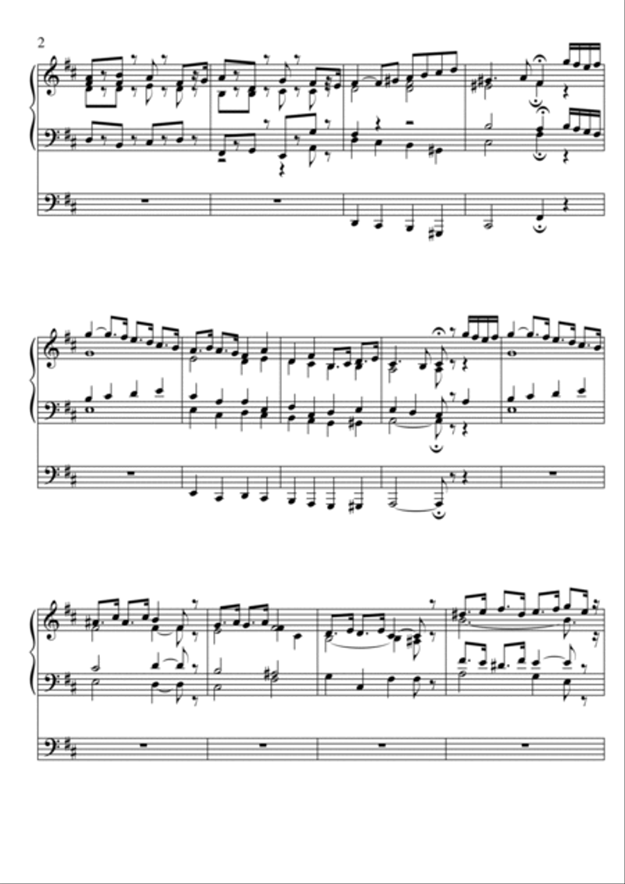 Hymn to Father Pio of Pietrelcina for organ - CS103 Organ Solo scores gallery preview page 2