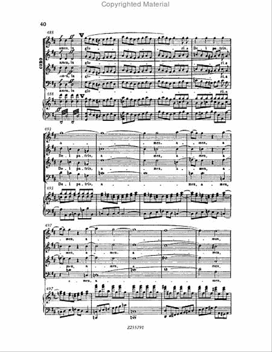 Missa Solemnis, Op.123 Choir scores gallery preview page 40