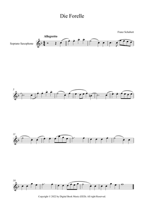 Die Forelle - Franz Schubert (Soprano Sax)