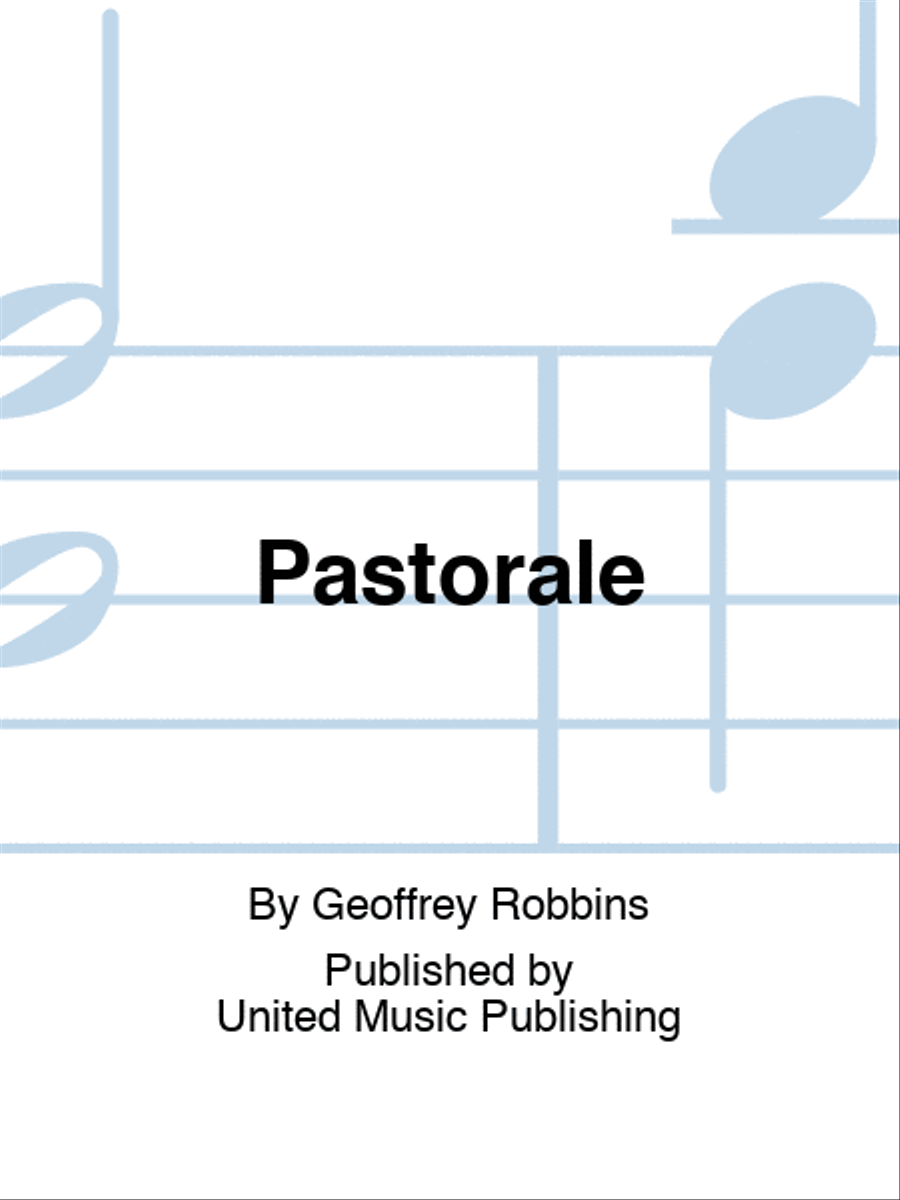 Pastorale Pastorale Flute scores gallery preview page 1