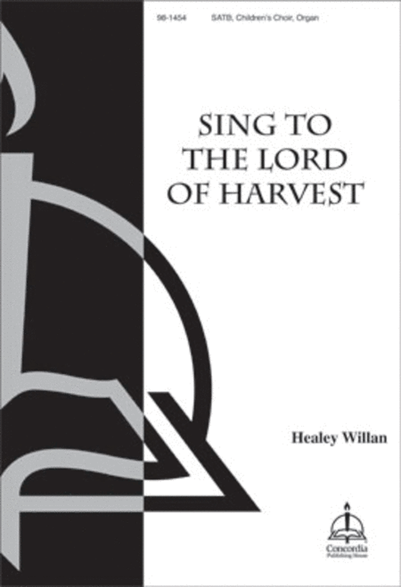 Sing to the Lord of Harvest (Willan) - SATB and Jr. Choir