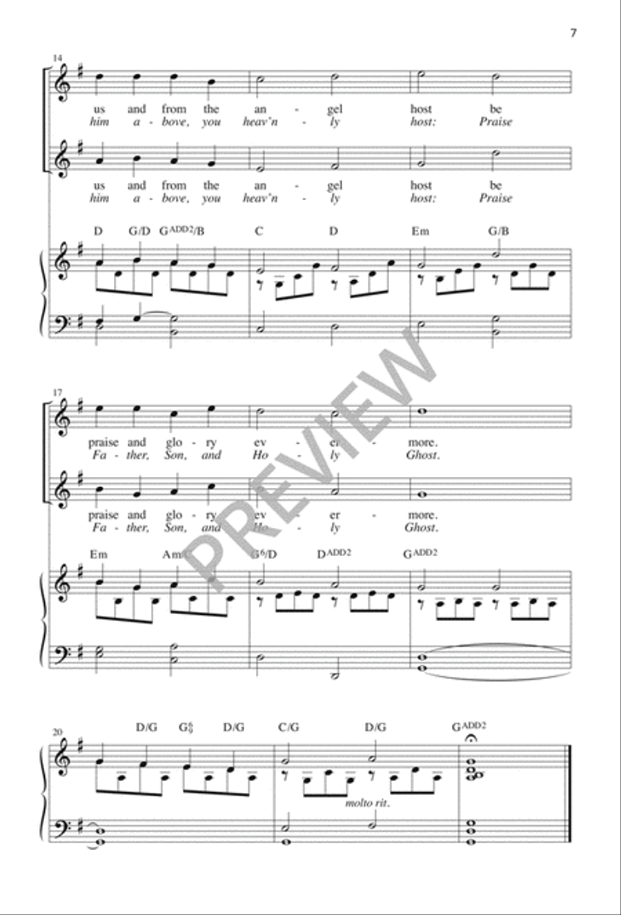 Revival II - Spiral edition Hymn Anthems scores gallery preview page 13