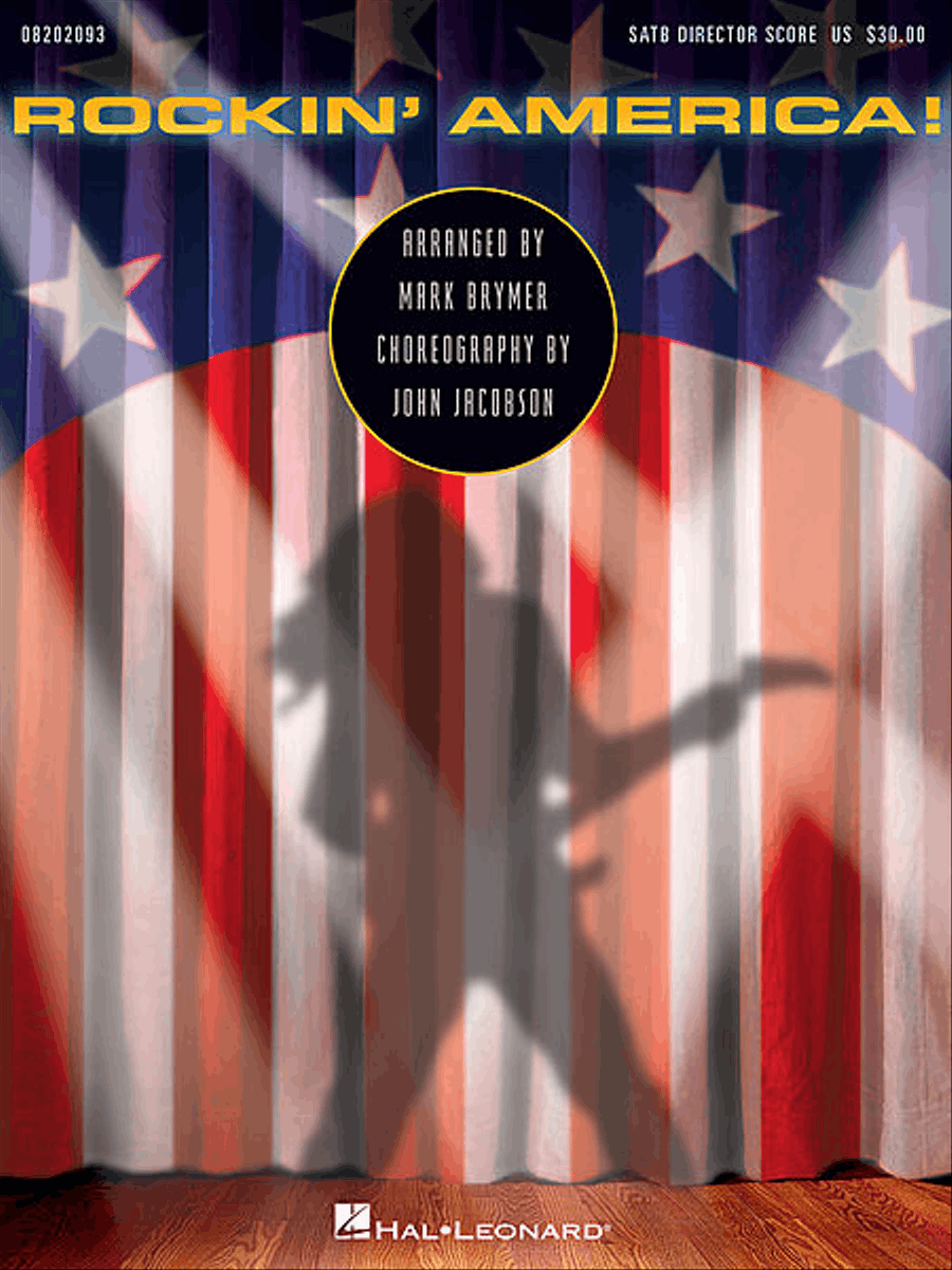 Rockin' America! (Choral Medley) 4-Part scores gallery preview page 1