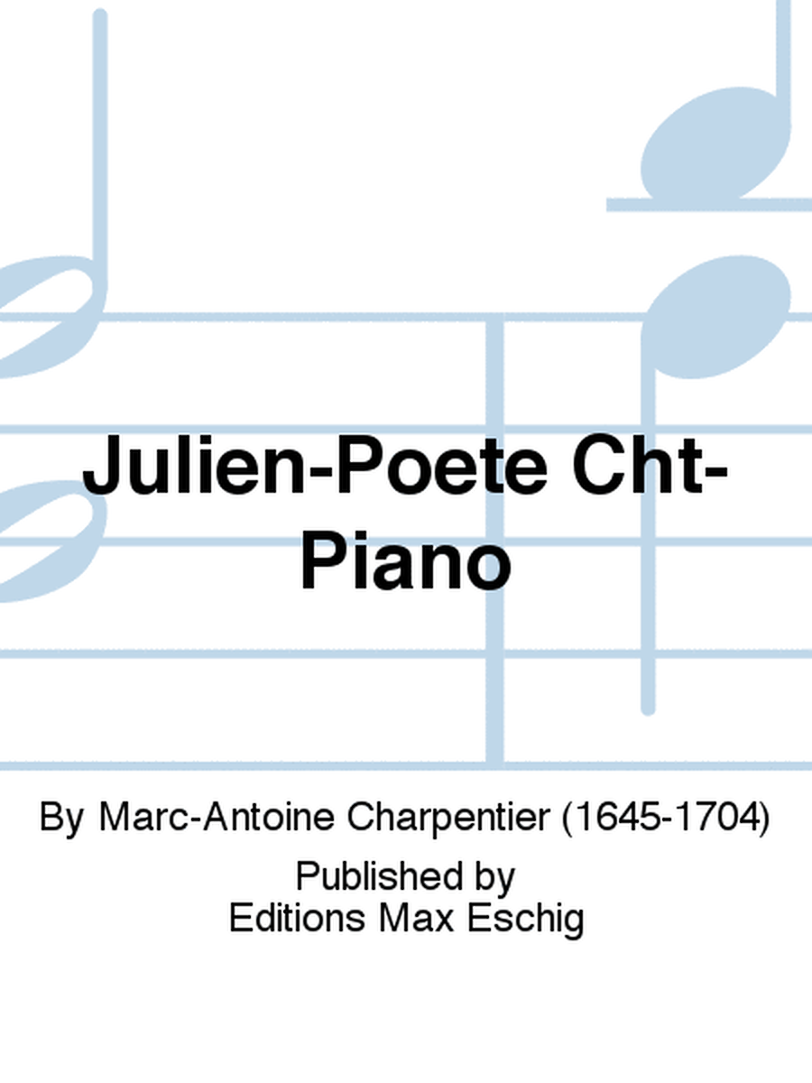 Julien-Poete Cht-Piano