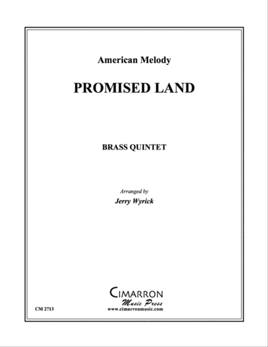 Promised Land Brass Quintet scores gallery preview page 1