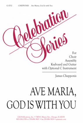 Book cover for Ave Maria God Is with You