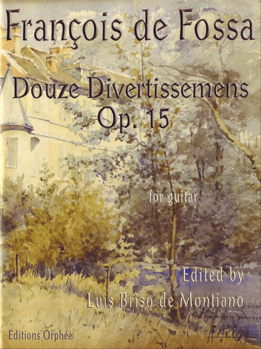 12 Divertissemens Op. 15 Chamber Music scores gallery preview page 1