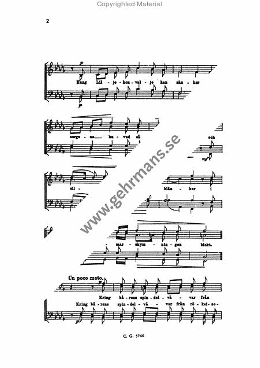 Kung Liljekonvalje Kung Liljekonvalje TTBB scores gallery preview page 3
