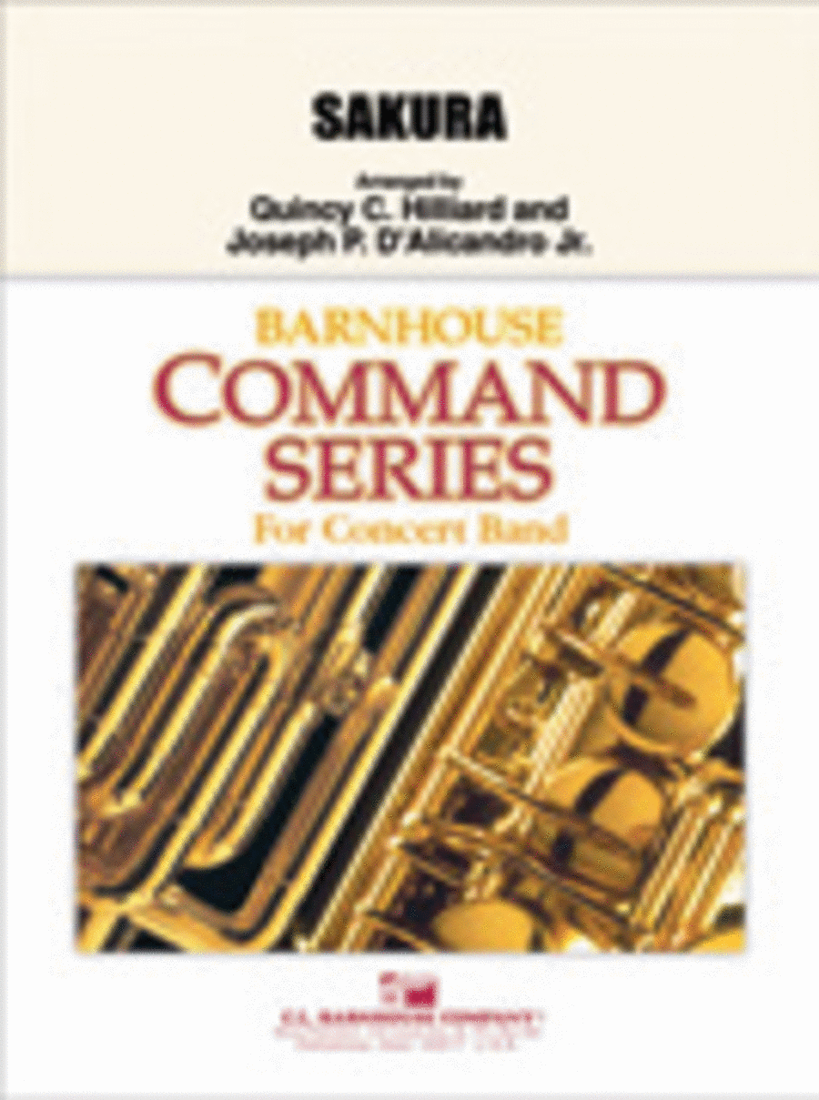 Sakura Sakura Concert Band scores gallery preview page 1