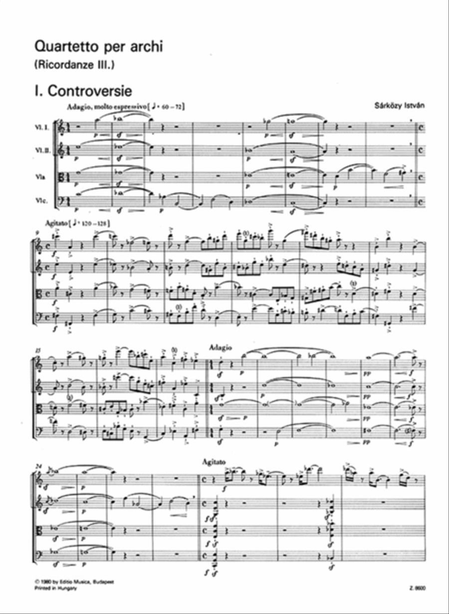 Streichquartett Streichquartett String Quartet scores gallery preview page 2