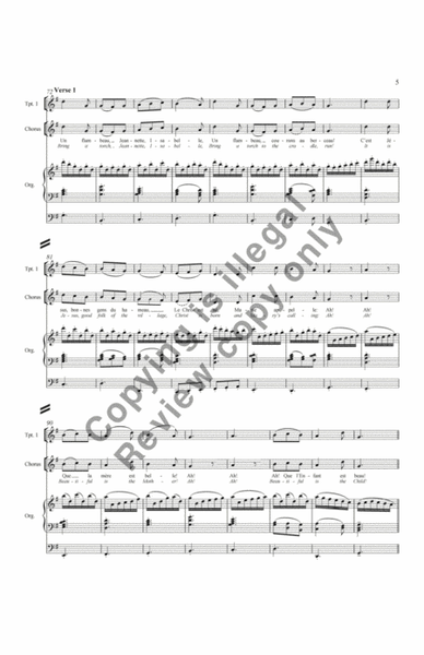 Un Flambeau: (Bring a Torch) (Brass Sextet Score) image number null