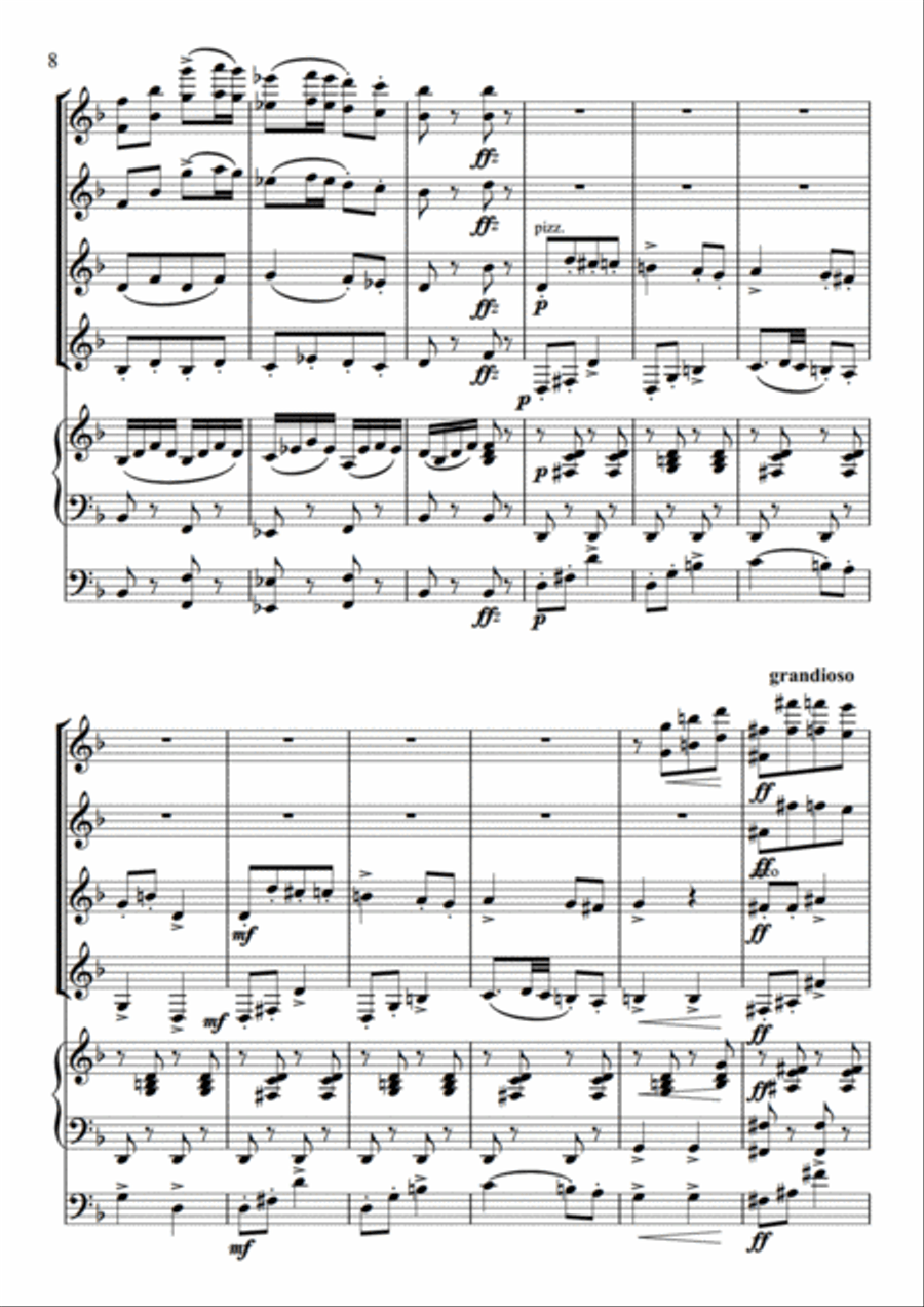 Slavonic Dance No. 2 Slavonic Dance No. 2 Set of Parts scores gallery preview page 10