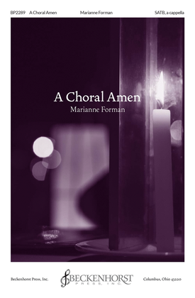 Book cover for A Choral Amen