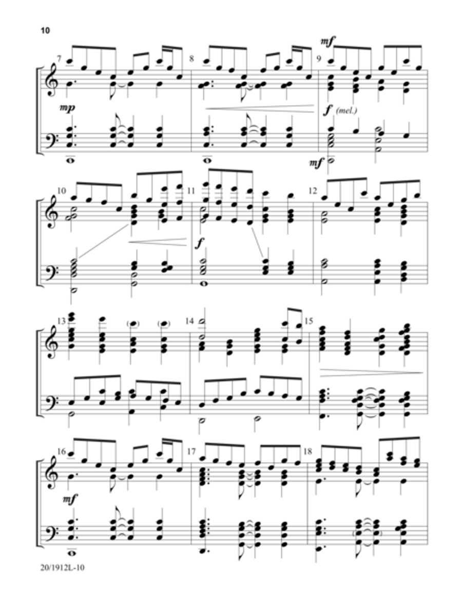 The Journey to Bethlehem 5-Octaves scores gallery preview page 6