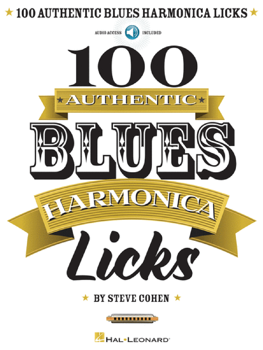 100 Authentic Blues Harmonica Licks