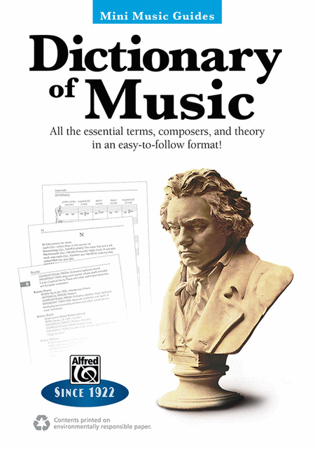 Mini Music Guides -- Dictionary of Music