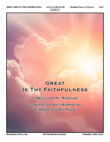 Great Is Thy Faithfulness - Page