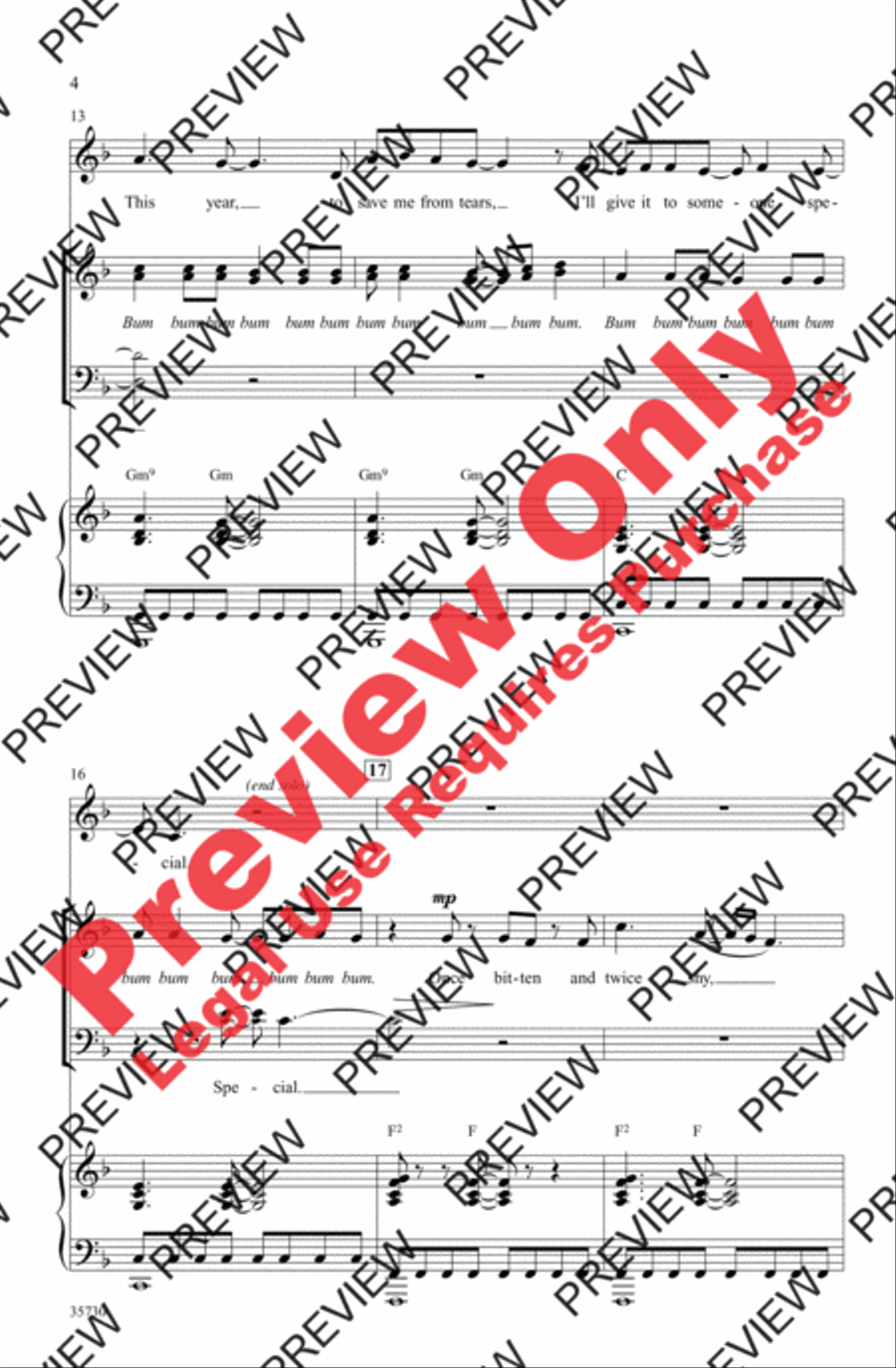 Last Christmas 3-Part scores gallery preview page 4