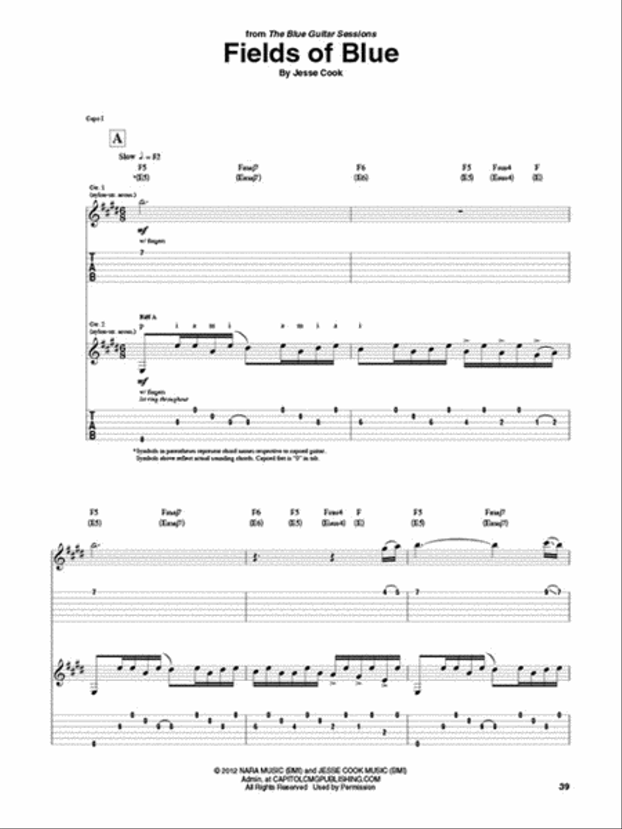 Jesse Cook – Works Vol. 1 Electric Guitar scores gallery preview page 4
