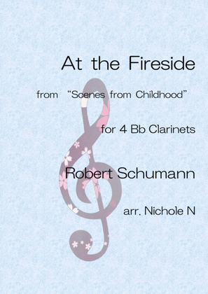 Scenes from Childhood Op.15 No.8 for 4 Bb Clarinets