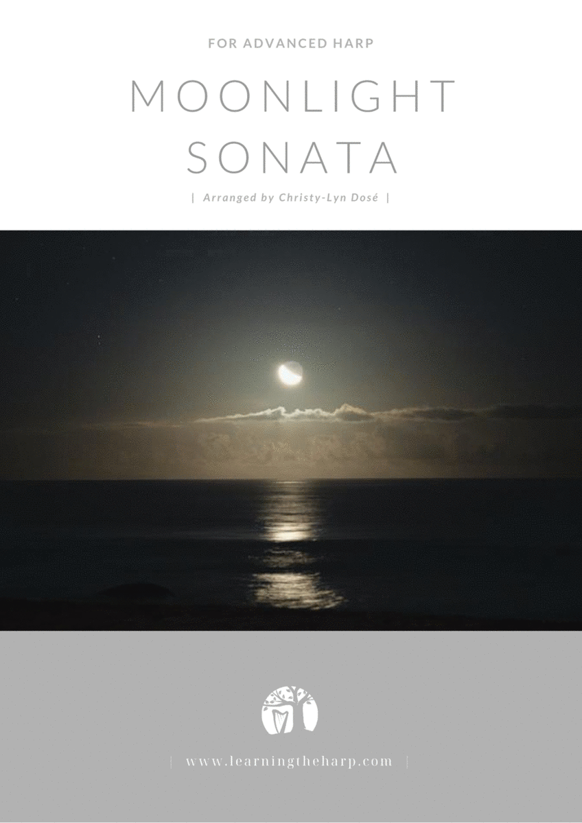 Moonlight Sonata - Advanced for Harp image number null