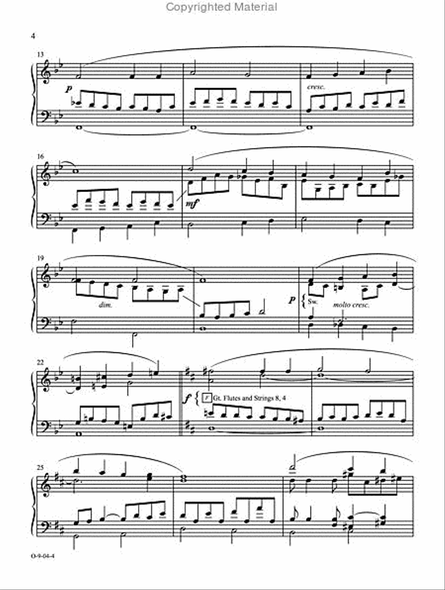 Easy Organ Library, Vol. 38 Organ Solo scores gallery preview page 3