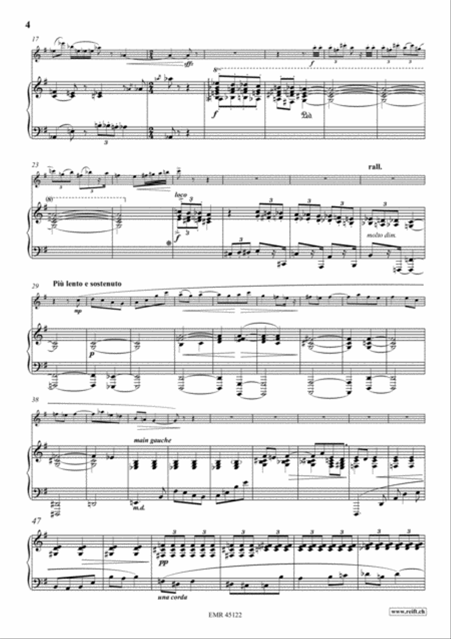 Scherzo Concertant Flute Solo scores gallery preview page 5
