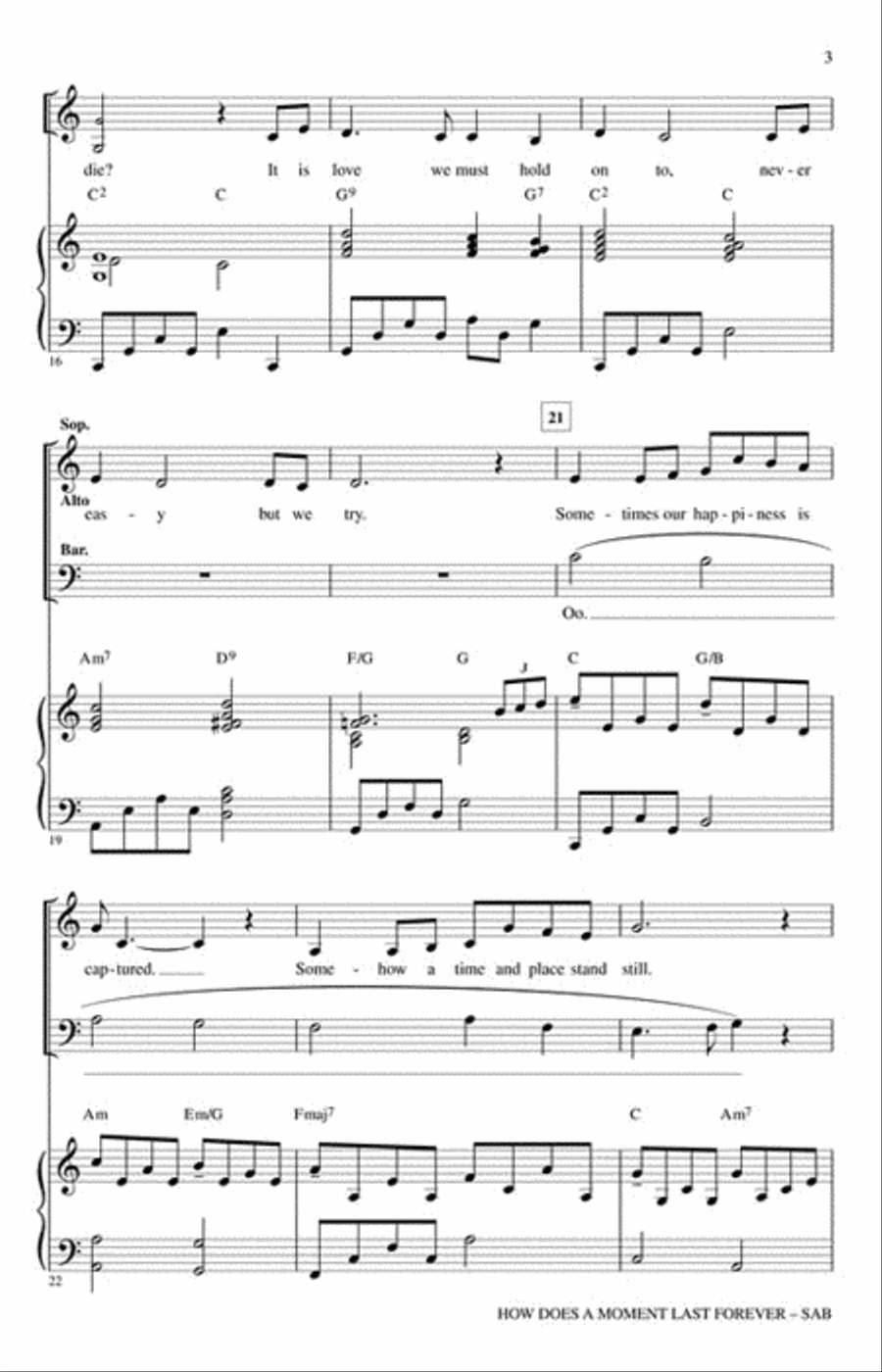 <br>Sheet music extract