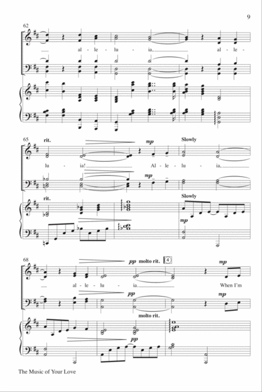 The Music of Your Love 4-Part scores gallery preview page 10