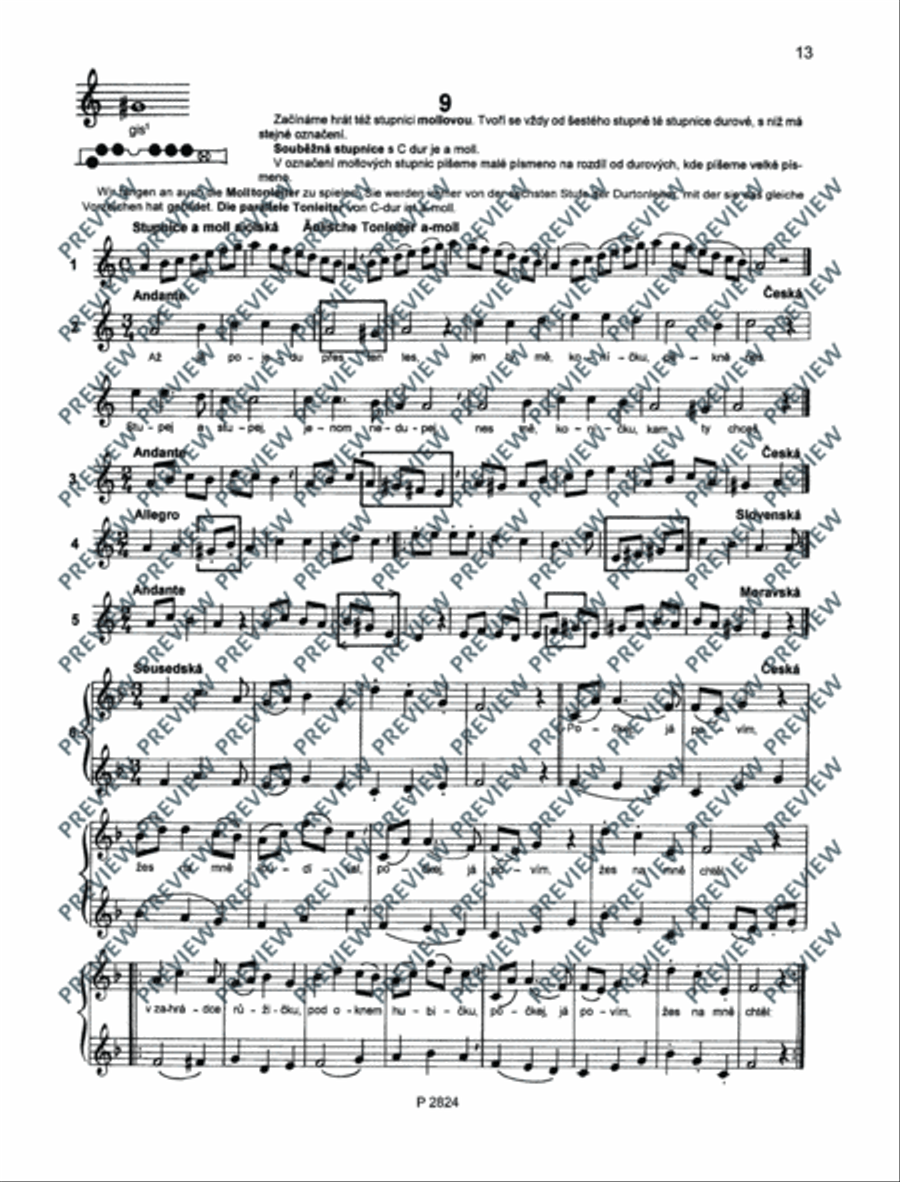 School for Descant Recorder Soprano Recorder scores gallery preview page 14