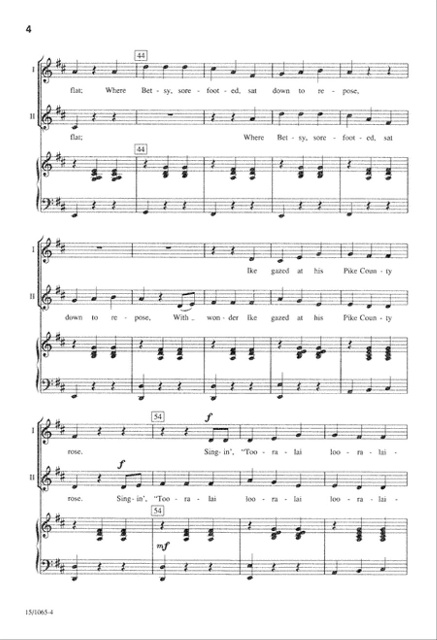 Americans West 2-Part scores gallery preview page 4