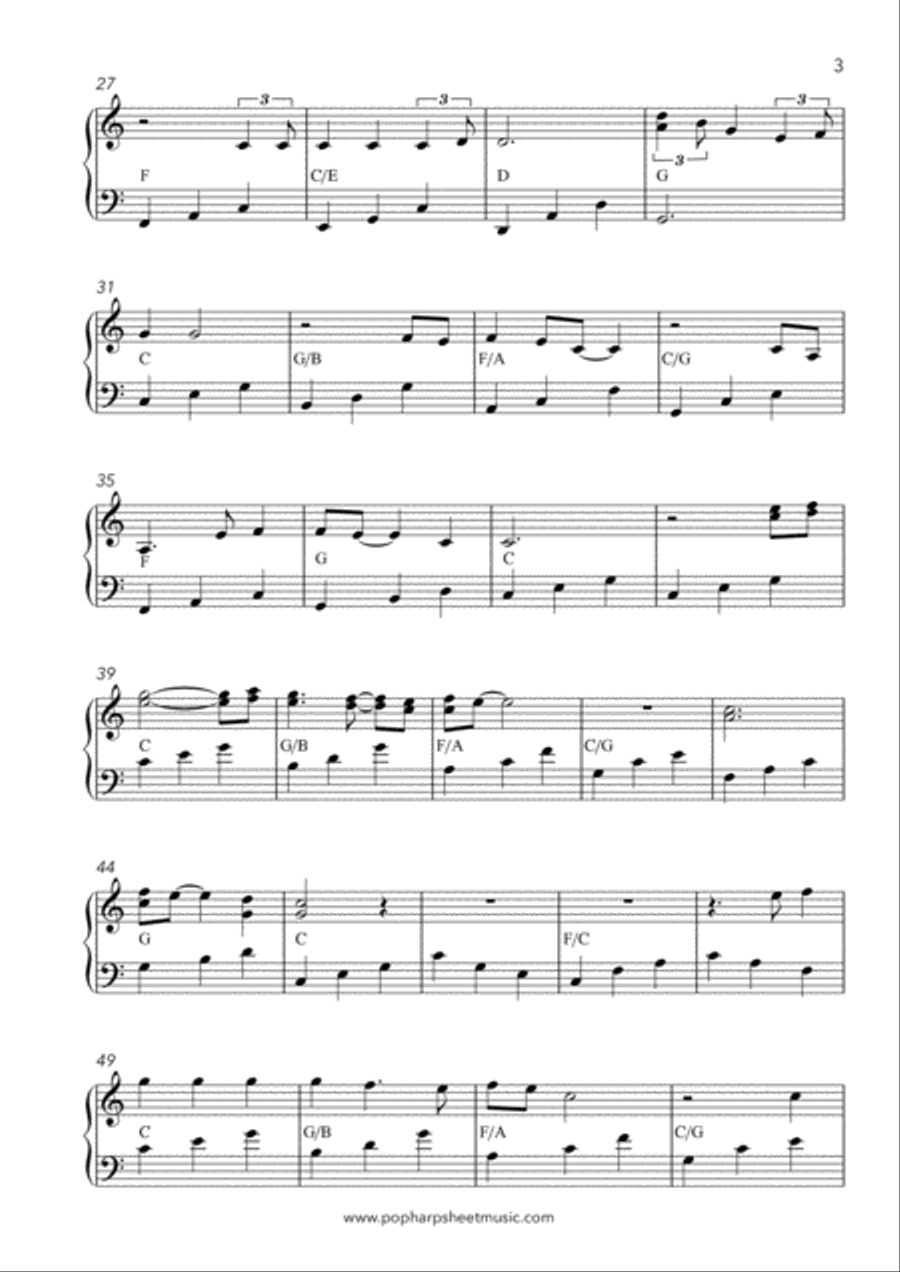 Piano Man Harp scores gallery preview page 3