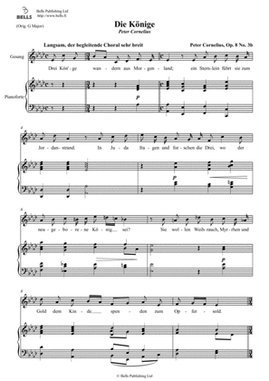 Die Konige, Op. 8 No. 3b (A-flat Major)