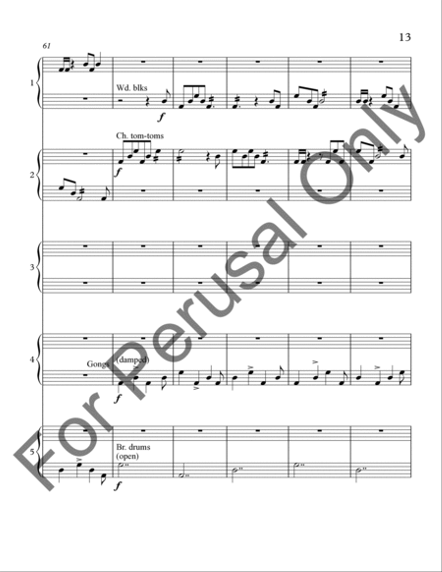 Pulse Drums scores gallery preview page 14